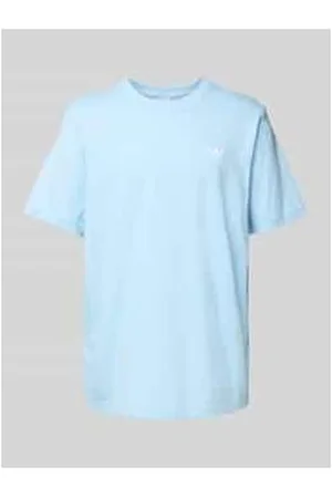 adidas T-Shirt mit Label-Stitching und Rundhalsausschnitt