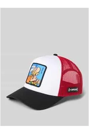 Capslab Basecap mit Motiv-Stitching