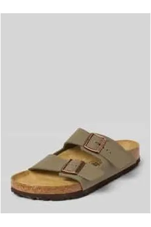 Birkenstock Slides mit Dornschließe Modell 