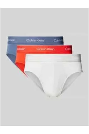Calvin Klein Slip mit elastischem Logo-Bund im 3er-Pack