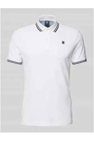 G-Star Poloshirt mit Label-Stitching