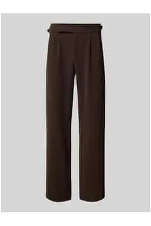 EightyFive Straight Leg Bundfaltenhose mit Reißverschlusstaschen