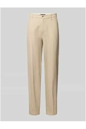 Marc O’ Polo Regular Fit Hose aus Leinen-Viskose-Mix Modell 