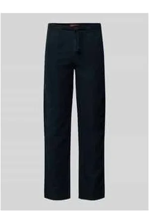 Superdry Straight Leg Leinenhose mit Tunnelzug Modell 