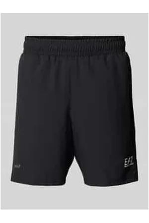 EA7 Sweatshorts mit elastischem Bund