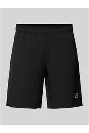 EA7 Loose Fit Sweatshorts mit Label-Print Modell 