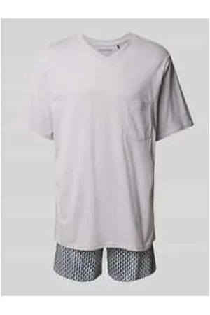 Schiesser Pyjama mit V-Ausschnitt