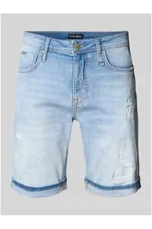 Antony Morato Skinny Fit Jeansshorts im Destroyed-Look