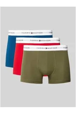 Tommy Hilfiger Trunks aus Baumwoll-Mix im 3er-Pack