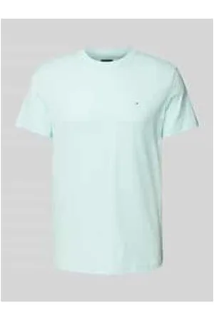 Tommy Hilfiger Regular Fit T-Shirt aus reiner Baumwolle mit Label Print