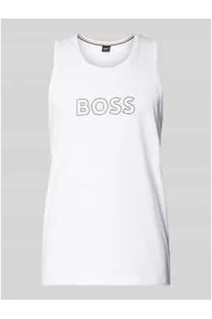 HUGO BOSS Tanktop mit Label-Print Modell 