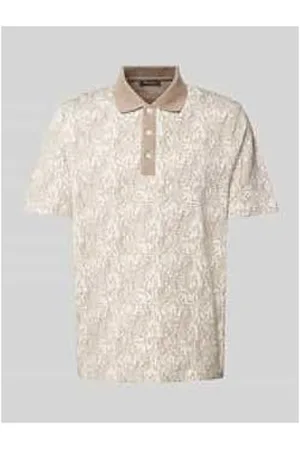 Maerz Poloshirt mit gerippten Abschlüssen