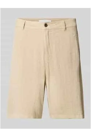 Les Deux Shorts aus Viskose-Mix mit Eingrifftaschen Modell 