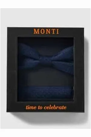 Carlo Monti Set aus Fliege und Einstecktuch