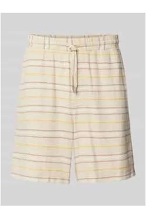 Mazine Regular Fit Leinenshorts mit Tunnelzug