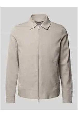 Les Deux Jacke mit Zweiwege-Reißverschluss Modell 