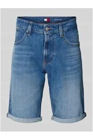 Tommy Hilfiger Regular Fit Jeansshorts aus Baumwoll-Mix Modell 
