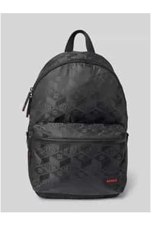 HUGO BOSS Rucksack mit Allover-Label-Print Modell 