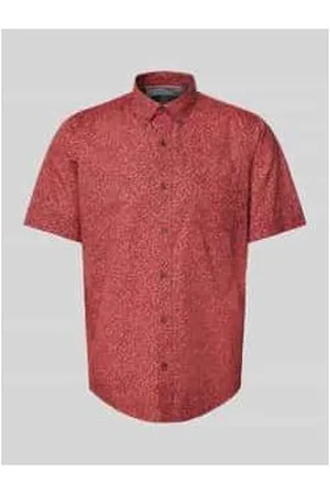 Lerros Regular Fit Freizeithemd mit Label-Stitching