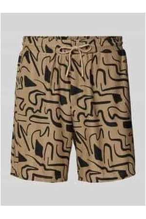 Only & Sons Regular Fit Shorts mit Strukturmuster Modell 