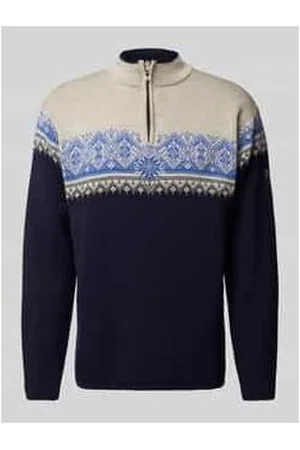 Dale of Norway Wollpullover mit Label-Stitching Modell 