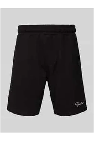 Pegador Sweatshorts mit Logo-Stitching und Eingrifftaschen