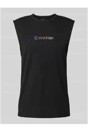 Calvin Klein Tanktop mit Label-Print