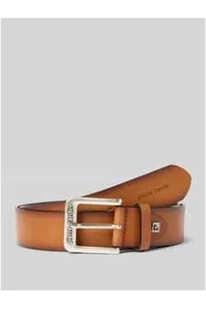 Pierre Cardin Gürtel aus Leder mit Label-Detail