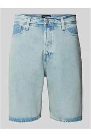 JACK & JONES Loose Fit Jeansshorts im 5-Pocket-Design Modell 