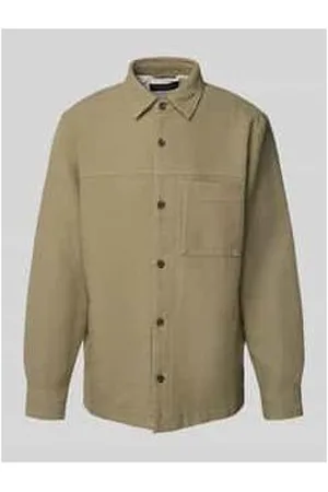 Marc O’ Polo Loose Fit Overshirt aus reiner Baumwolle