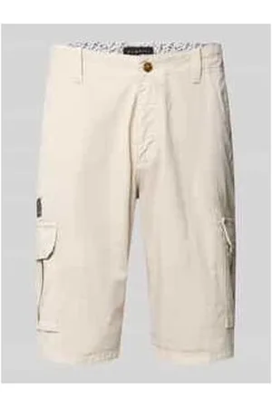 Bugatti Regular Fit Cargobermudas mit Eingrifftaschen