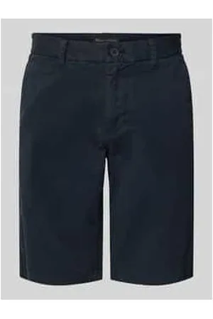 Marc O’ Polo Regular Fit Bermudas aus Twill-Baumwoll-Mix Modell 