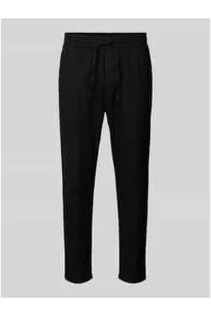 Only & Sons Cropped Stoffhose aus Leinen-Mix Modell 