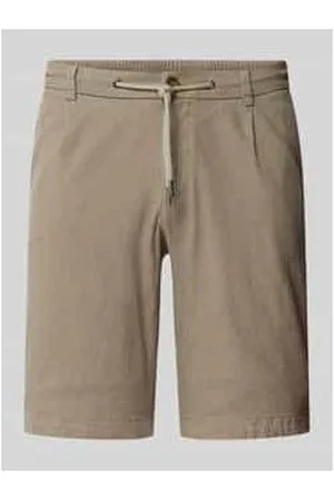 Bugatti Slim Fit Shorts mit Kordelzug