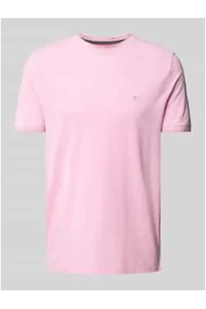 Fynch-Hatton T-Shirt mit Label-Stitching