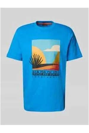 Napapijri T-Shirt mit Label-Print Modell 
