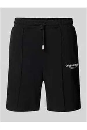 JACK & JONES Sweatshorts mit Label-Detail Modell 