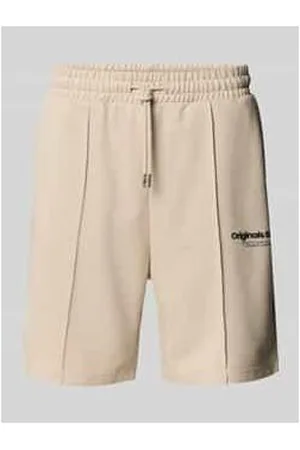 JACK & JONES Sweatshorts mit Label-Detail Modell 