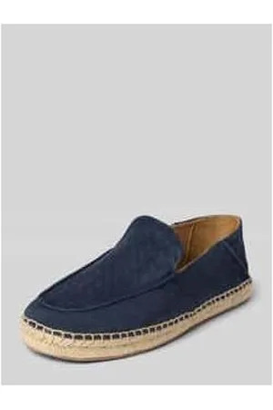 HUGO BOSS Lederloafer mit Strukturmuster Modell 