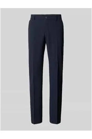 SELECTED Slim Fit Anzughose mit Bügelfalten Modell 