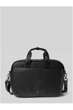 Bugatti Laptoptasche mit Logo-Prägung Modell 