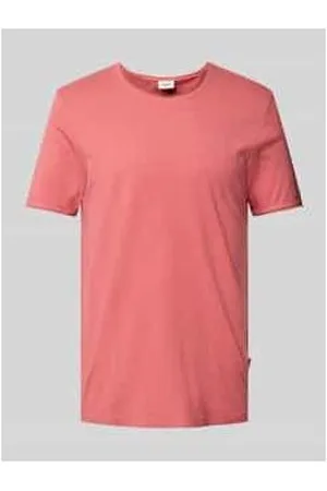 JOOP! T-Shirt mit geripptem Rundhalsausschnitt Modell 