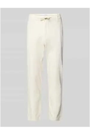 SELECTED Slim Tapered Fit Hose mit Tunnelzug Modell 
