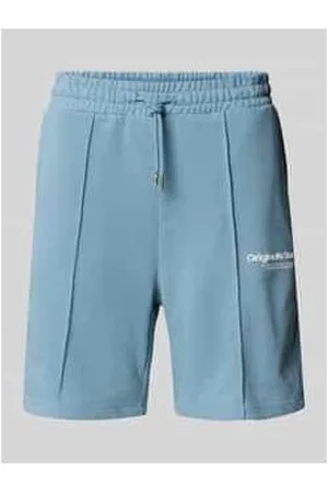 JACK & JONES Sweatshorts mit Label-Detail Modell 