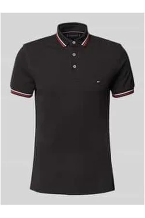Tommy Hilfiger Slim Fit Poloshirt mit Logo-Stitching
