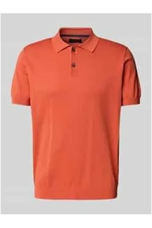Christian Berg Poloshirt mit Label-Detail