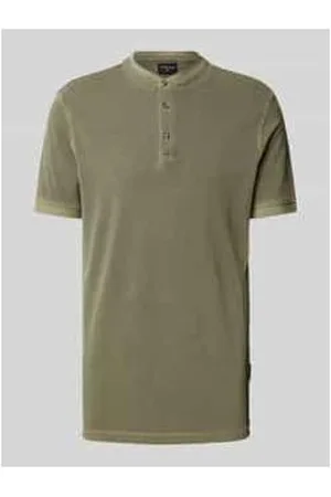 Strellson Regular Fit Poloshirt mit Stehkragen Modell 
