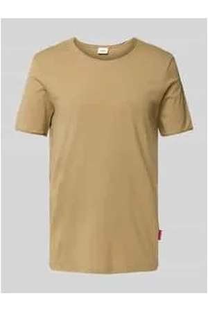 JOOP! T-Shirt mit geripptem Rundhalsausschnitt Modell 