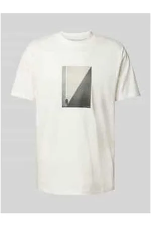 Armani Exchange T-Shirt mit Motiv-Print