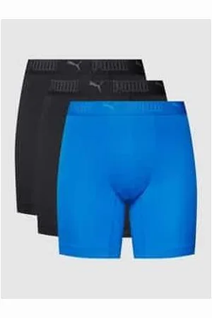 PUMA Trunks mit elastischem Logo-Bund im 3er-Pack